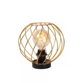 Lucide Danza - tafellamp -  Ø 25 x 22,5cm - goud