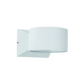 Nova Luce Chez - buiten wandverlichting - 9 x 13 x 7 cm - 6W LED incl. - IP54 - wit