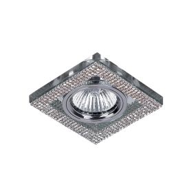 Elmark CR-776 - inbouwspot - Ø 90 mm, Ø60 mm inbouwmaat - chroom en zilver
