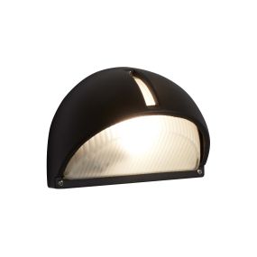Searchlight Huntley - buiten wandverlichting - 22 x 15,4 cm -  IP44 - zwart