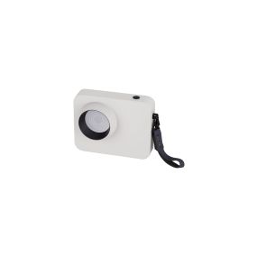 Nova Luce Kedros - tafellamp -  14 x 11 x 5 cm - 3W dimbare LED incl. - wit