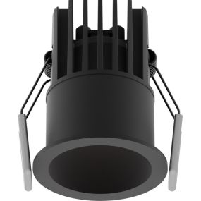 Nova Luce Bree - inbouwspot - Ø 56 mm, Ø 50 mm inbouwmaat - 7W LED incl. - IP32 - zwart