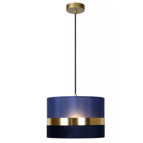 Lucide Extravaganza Tusse - hanglamp - Ø 30 x 152,5 cm - blauw