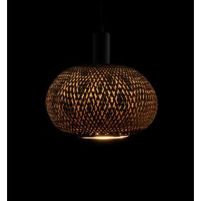 Segula Floating Bamboo LED - Ø 30 cm - E27 - 6W dimbaar - 2200K - brons