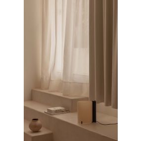 Faro Cata - tafellamp - 22,2 x 25 x 13,5 cm - 2W LED incl. - zwart