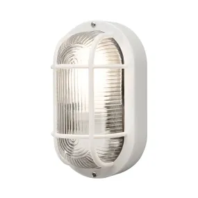 Konstsmide Elmas - buiten wandlamp - 10,5 x 12 x 20 cm - IP44 - wit