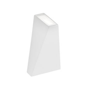Nova Luce Miley - wandverlichting - 7,4 x 7,4 x 13,6 cm - 6W LED incl. - IP54 - zandwit