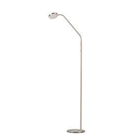 ETH Duuk - vloerlamp - Ø 23 x 166 cm - 8W dim to warm LED incl. - metallic