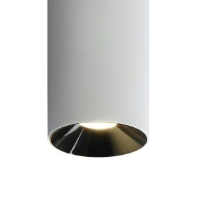 ONE Light LED Decorative Cylinders - opbouwspot 1L - Ø 7,2 x 15,5 cm - 15W LED incl. - wit