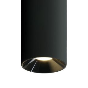 ONE Light LED Decorative Cylinders - opbouwspot 1L - Ø 7,2 x 15,5 cm - 15W LED incl. - zwart