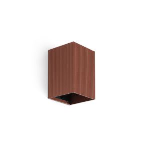 Faro Lune I - wandlamp - 8 x 10 x 6,5 cm - terracotta