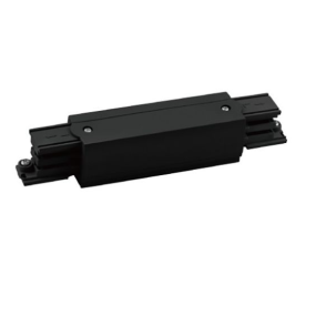 Maxlight Track - voeding rechte connector voor rails - 166 x 31,5 x 32,5 mm - zwart