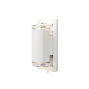 Konstsmide Potenza - wandverlichting - 11,5 x 22,5 x 10 cm - IP54 - wit