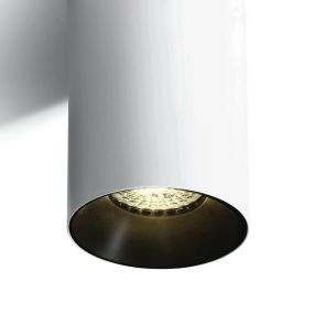 ONE Light Chill Out Cylinder GU10 - opbouwspot 1L - Ø 7,5 x 13,5 cm - wit