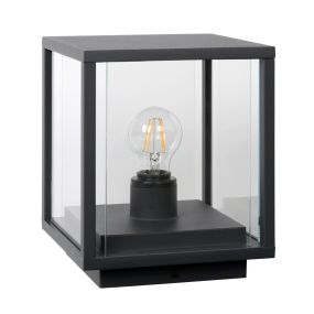 Lucide claire - sokkellamp - 20 x 24,5 cm - IP54 - antraciet