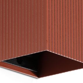 Faro Lune I - wandlamp - 8 x 10 x 6,5 cm - terracotta