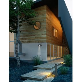Nova Luce Apollo - tuinpaal - 80 cm - 6W LED incl. - IP54 - donkergrijs