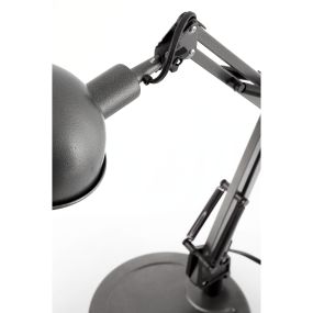 Faro Baobab - bureaulamp - 34 x 16 x 49 cm - grijs