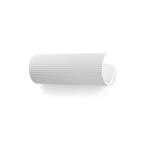 Faro Trama 2L - wandlamp - Ø 11,2 x 32 cm - wit