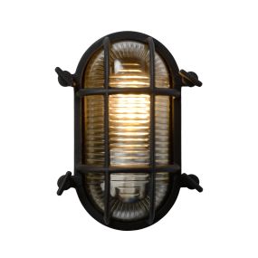 Lucide Dudley - buiten wandverlichting - 20 x 14 x 10 cm - IP65 - zwart