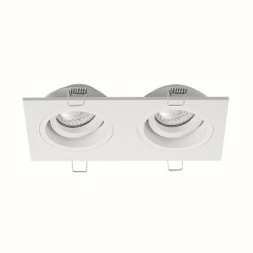 Zuma Line Chuck DL2 Next - inbouwspot - 190 x 95 mm, 175 x 80 mm inbouwmaat - wit