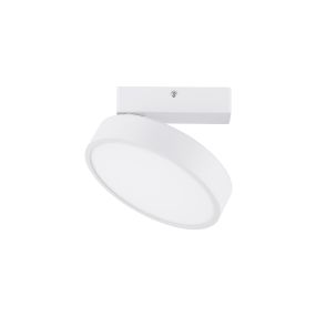 Nova Luce Perfect Profile - plafondlamp op afstandsbediening (incl.) - Ø 20 x 9,5 cm - 20W dimbare LED incl. - 2700K-6000K - wit