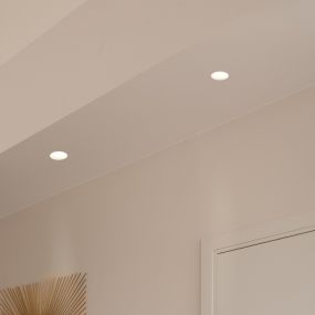 Projectlight Mesh - inbouwspot - Ø 125 x 40 mm - Ø 85 mm inbouw maat - wit