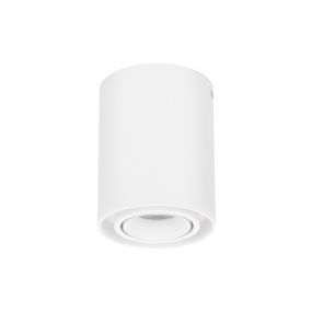 Nova Luce Ulty - opbouwspot - Ø 9,6 x 12,5 cm - wit