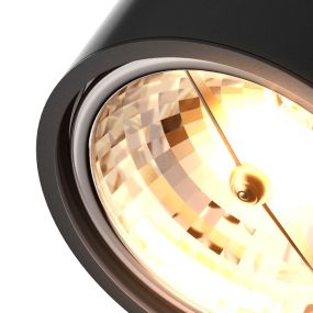 Zuma Line Lomo CL 1 Next - opbouwspot - Ø11,9 x 18,2 cm - zwart