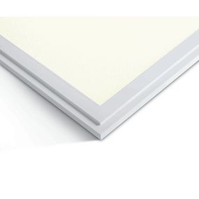 ONE Light Square UGR17 & UGR19 Office Panels - inbouw plafond/hanglamp - 59,5 x 59,5 x 2,9 cm - 40W LED incl. - wit - warm witte lichtkleur
