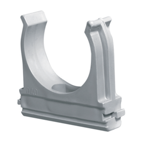 Elmark - kabel clips per 100 stuks - Ø 16 mm - grijs