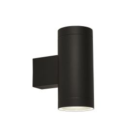 Searchlight Highbridge - buiten wandverlichting met dag/nacht sensor - 9 x 20,2 cm - IP44 - zwart