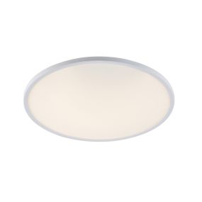 Nordlux Oja - plafondverlichting - Ø 42,4 x 2,3 cm - 24W LED incl. (3000K/4000K) - IP54 - wit