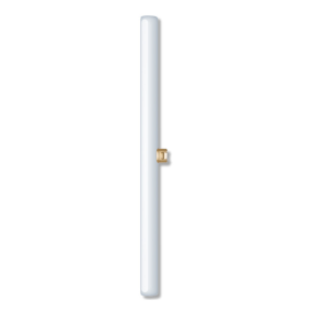 Segula LED lamp - Design Line - Ø 3 x 50 cm - S14d - 8W dimbaar - 1900K - melkglas