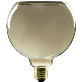 Segula LED lamp - Floating Line - Ø 15 x 18,5 cm - E27 - 6W dimbaar - 1900K - gerookt