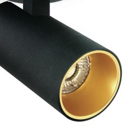 ONE Light COB Cylinders - opbouwspot 1L - Ø 6 x 9 cm - 6,5W dimbare LED incl. - zwart