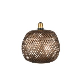 Segula Floating Bamboo LED - Ø 18 cm - E27 - 5W dimbaar - 2200K - brons