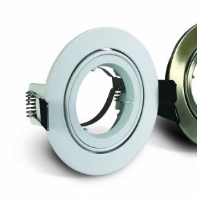 ONE Light Lock Ring Range - inbouwspot - Ø 94 mm, Ø 82 mm inbouwmaat - wit