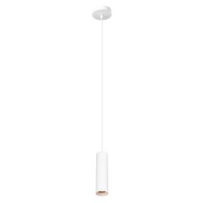 Artdelight Milano - hanglamp - Ø 6,6 x 175 cm - wit