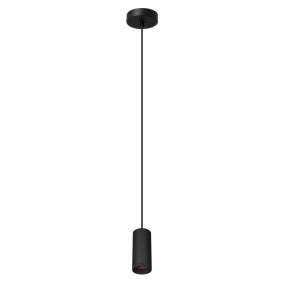 Artdelight Milano - hanglamp - Ø 6,5 x 150 cm - zwart