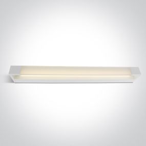 ONE Light Mirror Lights - spiegellamp - 57 x 8 x 4 cm - 20W LED incl. - IP44 - wit