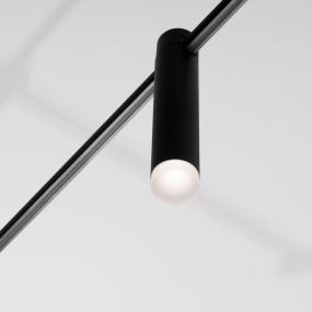 Nova Luce Bar - lichtpunt magnetisch railsysteem - Ø 3 x 14,9 cm - 5W LED incl. - zwart