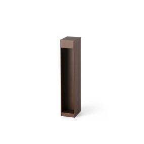 Faro Cerler - tuinpaal - 9 x 35 cm - 9W LED incl. - IP65 - roestbruin