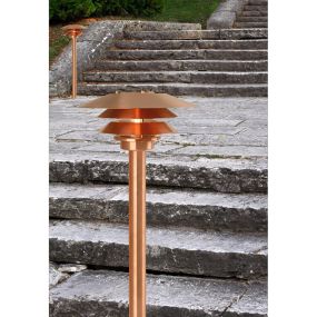 Nordlux Veno - tuinpaal - Ø 35 x 93 cm - IP54 - koper