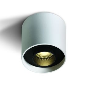 ONE Light Dark Light Cylinders Tubes - plafondverlichting - Ø 7 x 7 cm - 8W LED incl. - wit