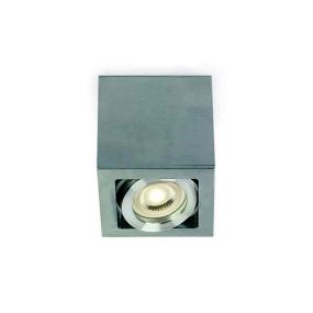 ONE Light Square Ceiling Lights Natural - plafondverlichting - 8,7 x 8,7 x 8,7 cm - aluminium