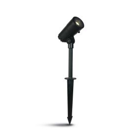 ONE Light LED Garden Spots - grondspot op piek - Ø 7 x 27 cm - 11W LED incl. - IP65 - antraciet