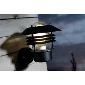 Nordlux Vejers - buiten wandverlichting - 22 x 23 cm - IP54 - zwart