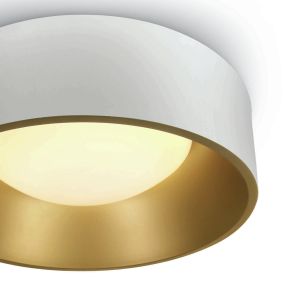 ONE Light Decorative Plafo - plafondverlichting - Ø 48 x 14,2 cm - 30W LED incl. - wit
