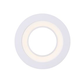 Nordlux Clyde 8 - inbouwspot - Ø 82 mm, Ø 65 mm inbouwmaat - 3 stappen Moodmaker functie - 5,5W LED incl. - 4000K - wit